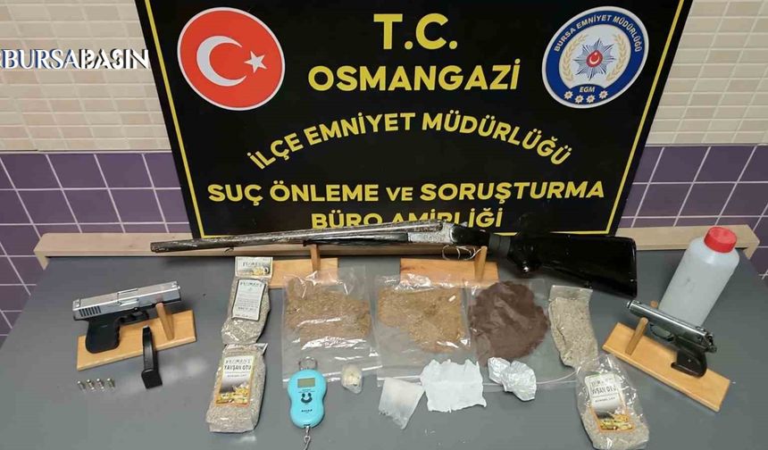Osmangazi’de Madde Tacirlerine Gece Operasyonu
