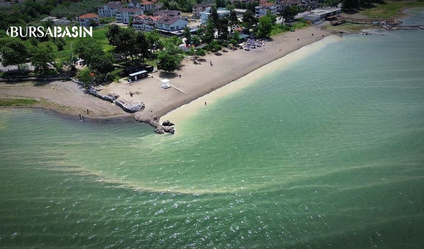 İznik Gölü'nde kirlilik alarmı: Göl çamura bulandı