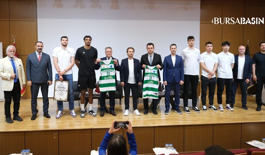 Bursasporlu Basketbolcular Mudanya Üniversitesi’nde