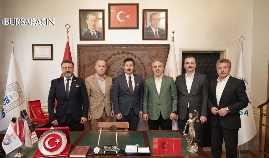 Alinur Aktaş’tan Ercan Özel’e Ziyaret