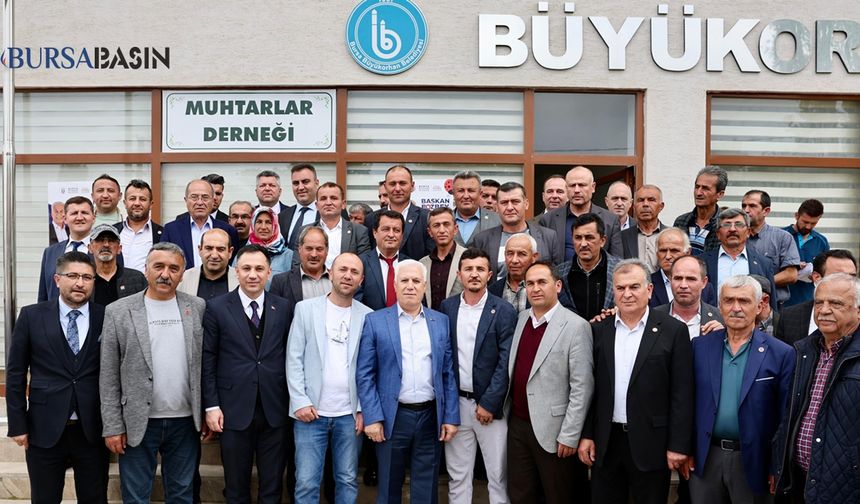 Başkan Bozbey’den Büyükorhan’a Gelişim ve Destek Sözü