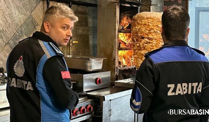 İnegöl’de 94 Döner Salonu Denetlendi