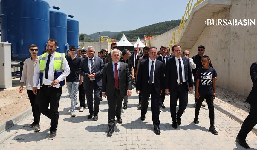 Keles’e Çevre Dostu Arıtma Tesisi Kazandırıldı