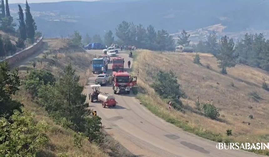 Orhaneli’de Orman Yangını: Köy Tahliye Ediliyor