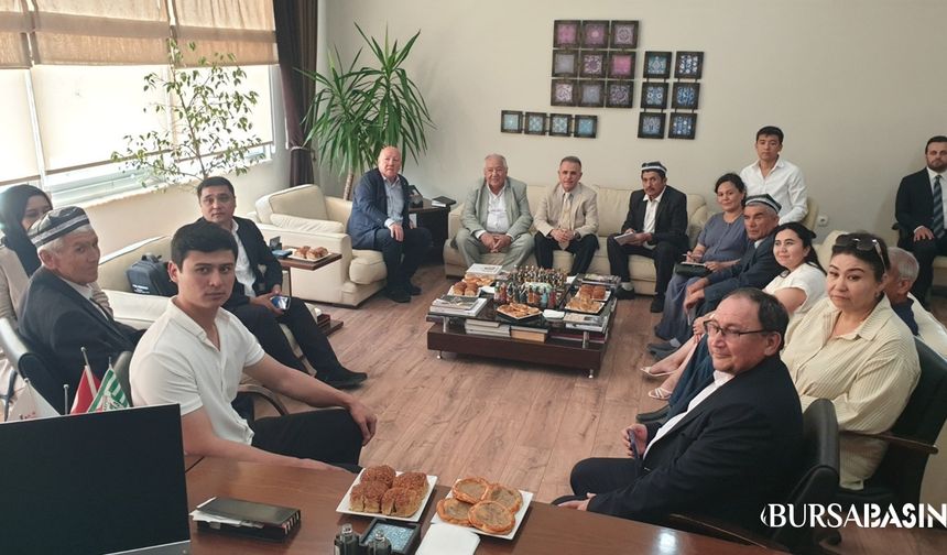 Özbek gazetecilerden Bursa’ya kültür ve basın ziyareti