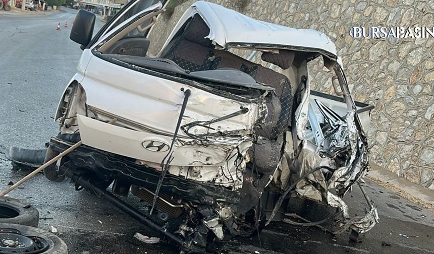 Orhangazi-İznik Yolunda Feci Kaza: 1 Ağır Yaralı