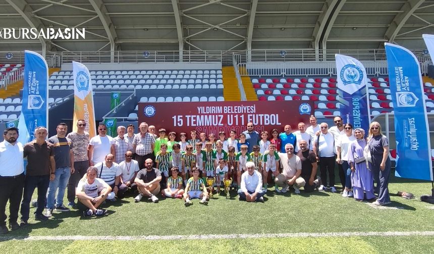 Yıldırım’da 15 Temmuz U-11 Turnuvası Coşkusu