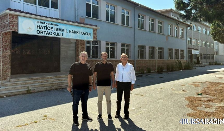 Mudanya’da Eğitime Yatırımlar Hız Kesmeden Sürüyor