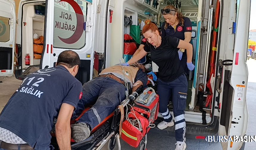 İnegöl’de çatıdan düşen işçi hayatını kaybetti
