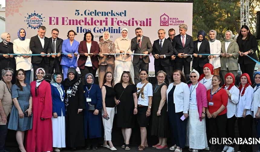 Yıldırım’da 5. El Emekleri Festivali başladı