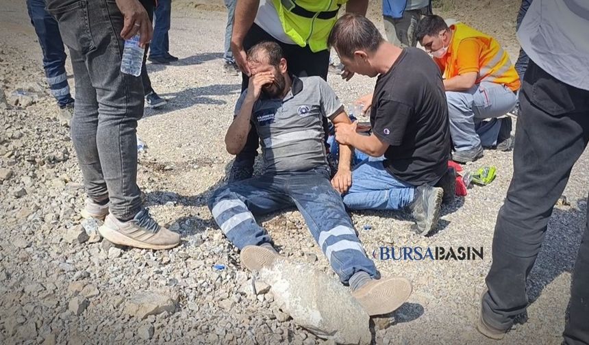 Bayılan İşçi, Ayılınca Gözyaşlarına Boğuldu