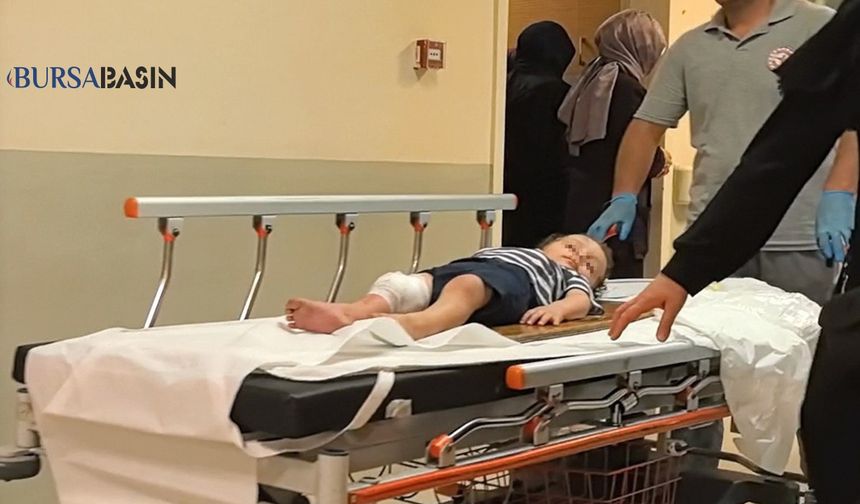 İnegöl’de 3. Kattan Düşen 2 Yaşındaki Çocuk Ağır Yaralı