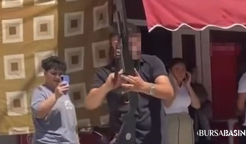 Bursa’da Asker Uğurlamasında Havaya Tüfekle Ateş