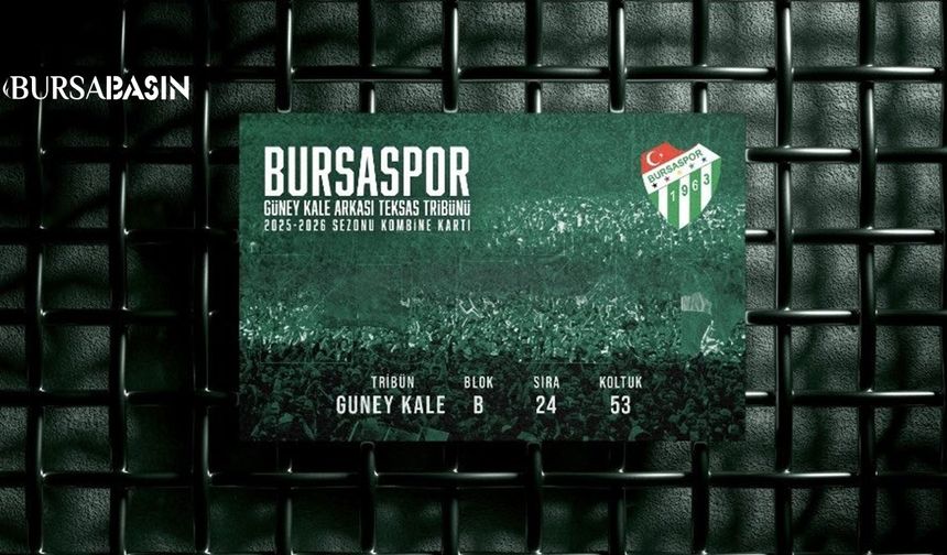 Bursaspor’da Kombine Satışları 30 Bini Aştı
