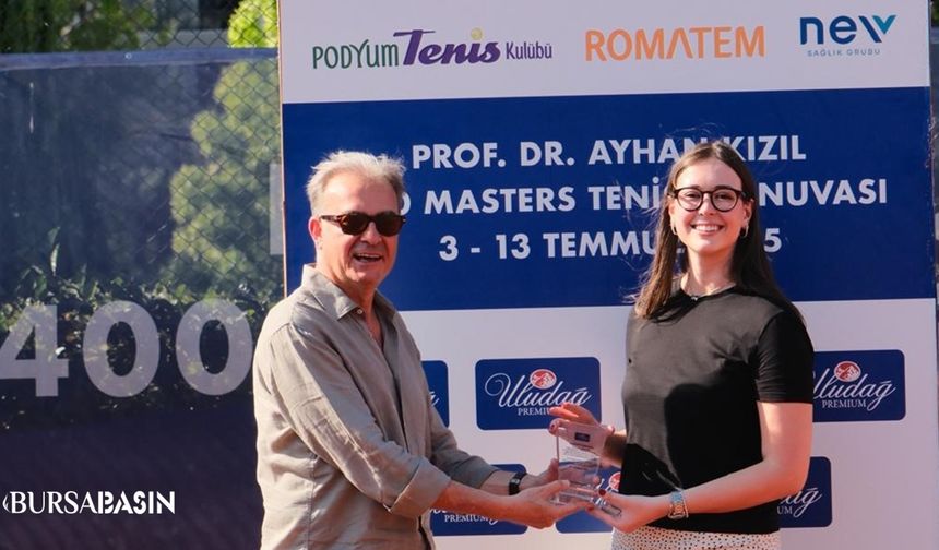 Bursa’da Ayhan Kızıl Tenis Turnuvası Sona Erdi
