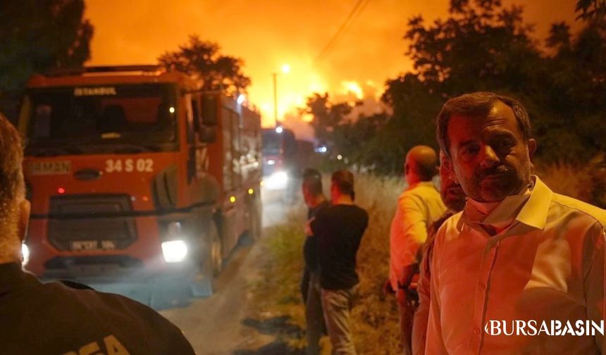 Başkan Işık Yangında Gözyaşlarını Tutamadı