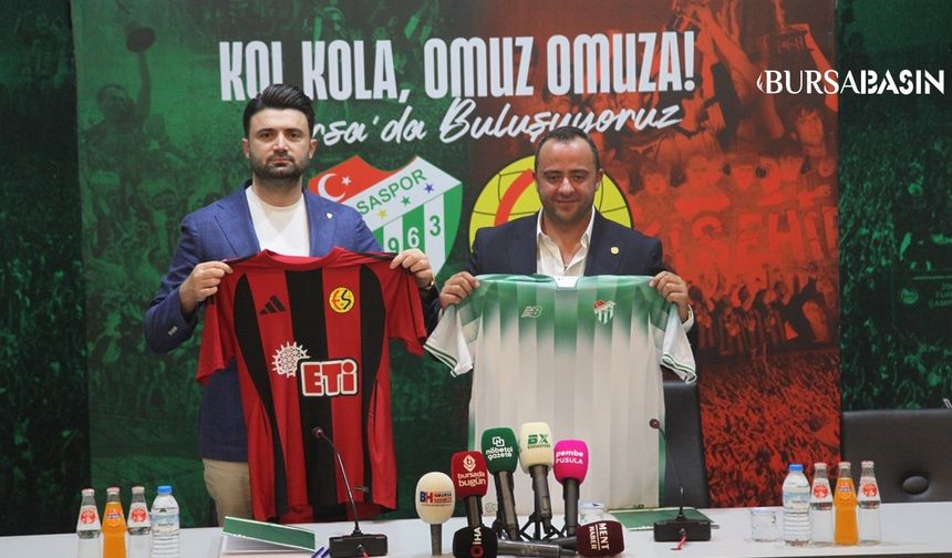 Bursaspor ve Eskişehirspor'dan fidan maçı
