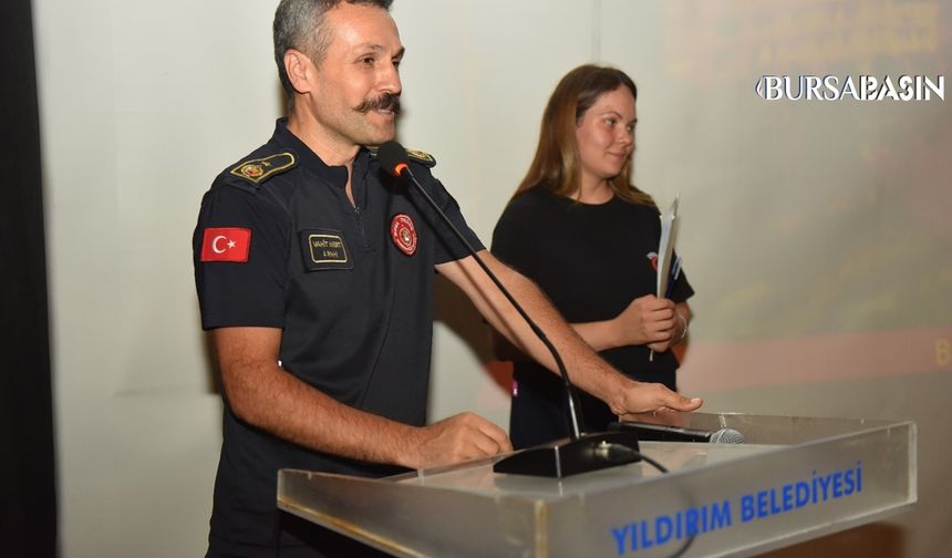 Yıldırım’da Personele Yangın Ve Afet Eğitimi Veriliyor