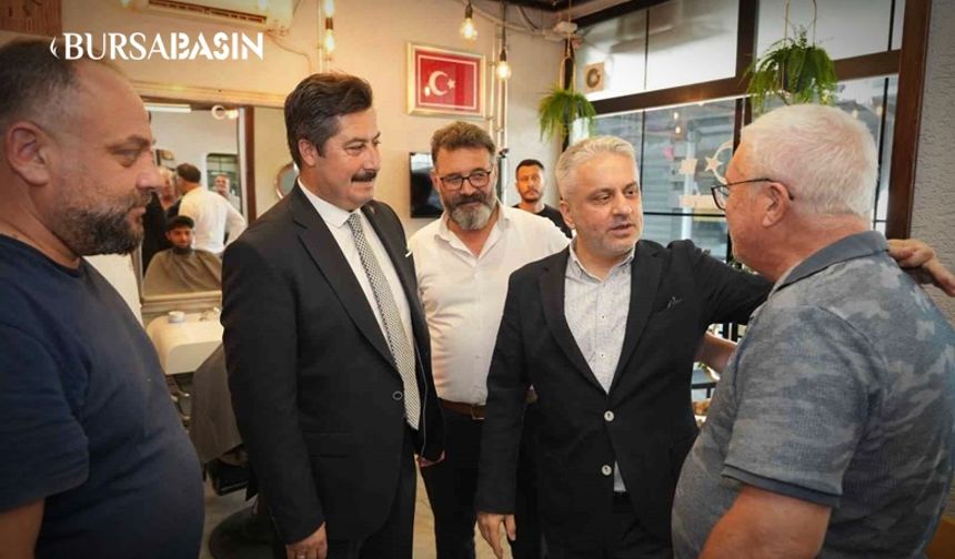 AK Parti Bursa Teşkilatı 17 İlçede Sahaya İndi