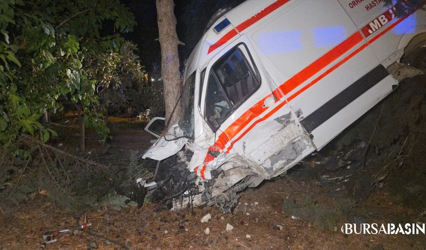 Orhangazi’de Ambulans Kazası: 5 Kişi Yaralandı