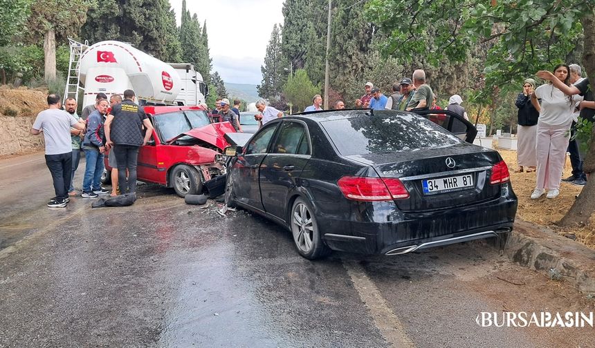 İznik’te Yağmur Kazaya Yol Açtı: 1 Ölü, 4 Yaralı