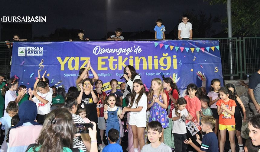 Osmangazi’de Yaz Coşkusu Mahallelere Taşınıyor