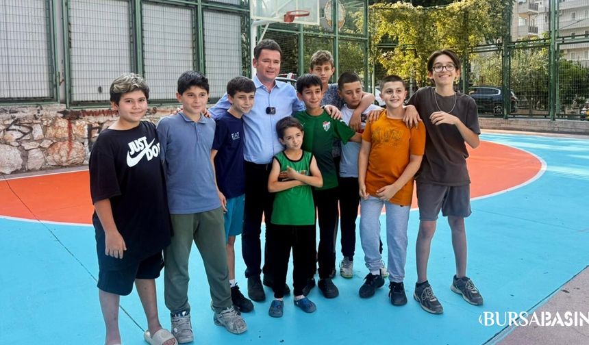 Osmangazi’de Basketbol Sahaları Sanata Bürünüyor