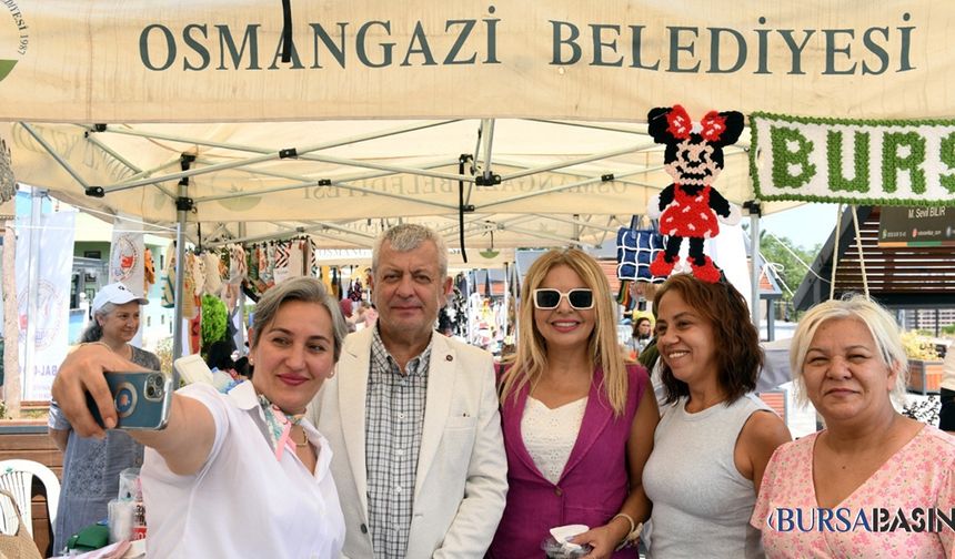 Osmangazi’de Kadın Girişimciler Sokağı üçüncü kez açıldı