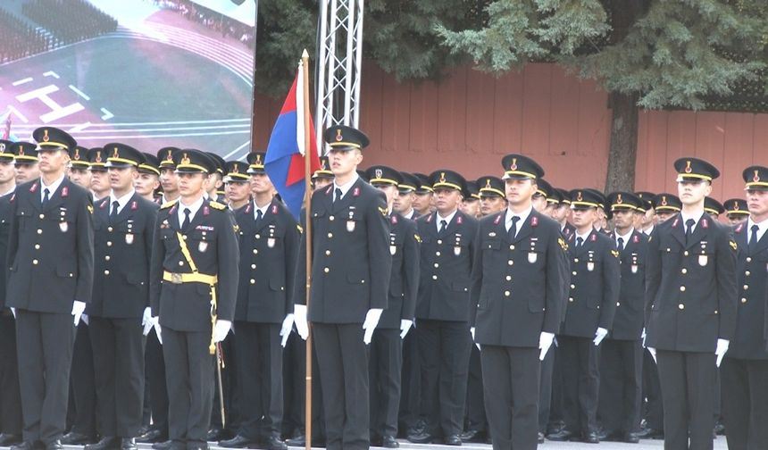 Bursa JAMYO’da 781 Öğrenci Astsubay Çavuş Olarak Mezun Oldu