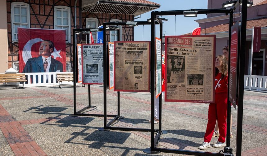 Bursa’da 30 Ağustos Sergileriyle Zafer Ruhu Yaşatıldı
