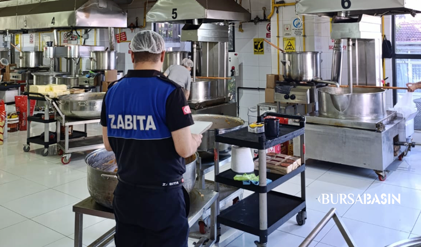 İnegöl’de Zabıta, 80 Pastane ve Tatlıcıyı Denetledi