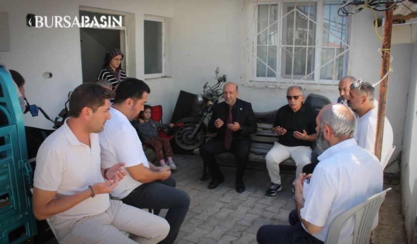 Bursa PERDER’den şehit itfaiyecinin ailesine ziyaret