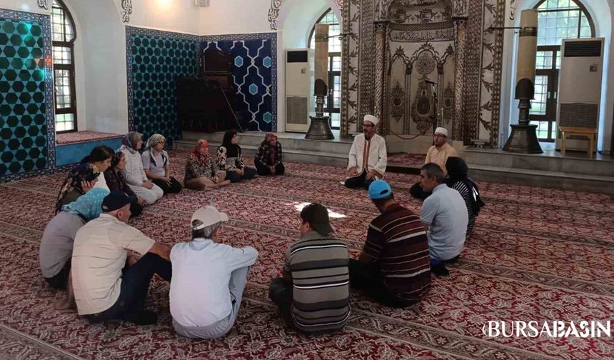 Bursa’da özel bireyler Muradiye Külliyesi’ni ziyaret etti