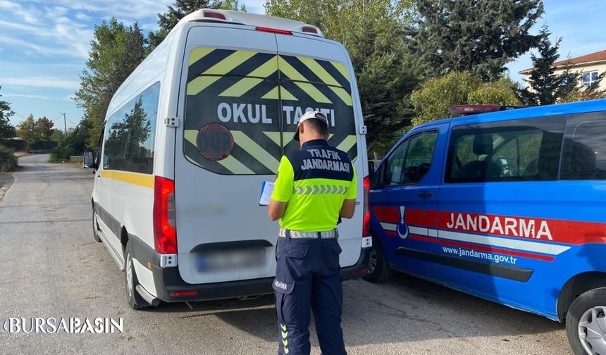 Bursa’da Okul Güvenliği İçin Jandarmadan Yoğun Denetim