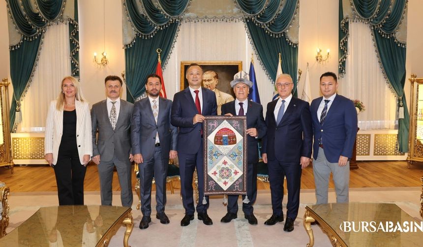 Kırgız Büyükelçi Kazakbaev’den Bursa’ya kritik ziyaret