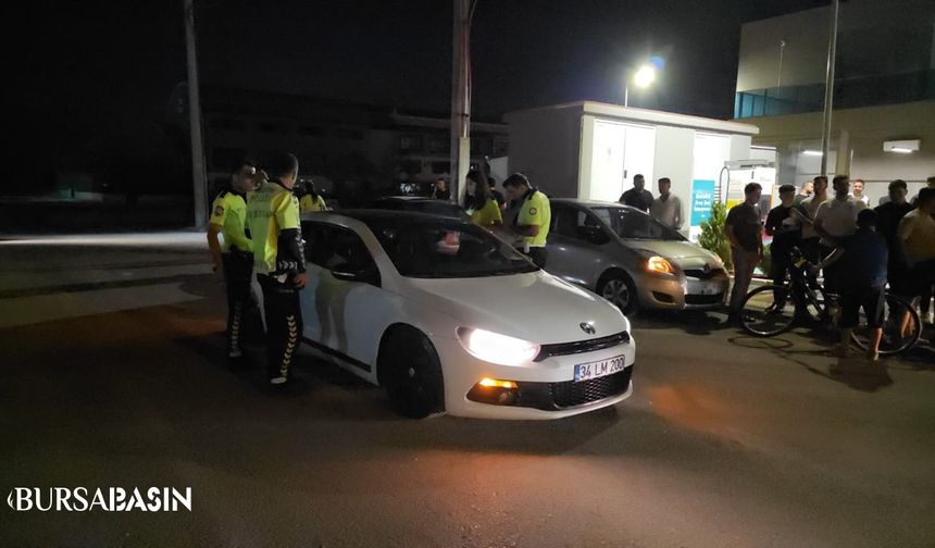Polisten Kaçan Sürücü Başka Araçla İzini Kaybettirdi