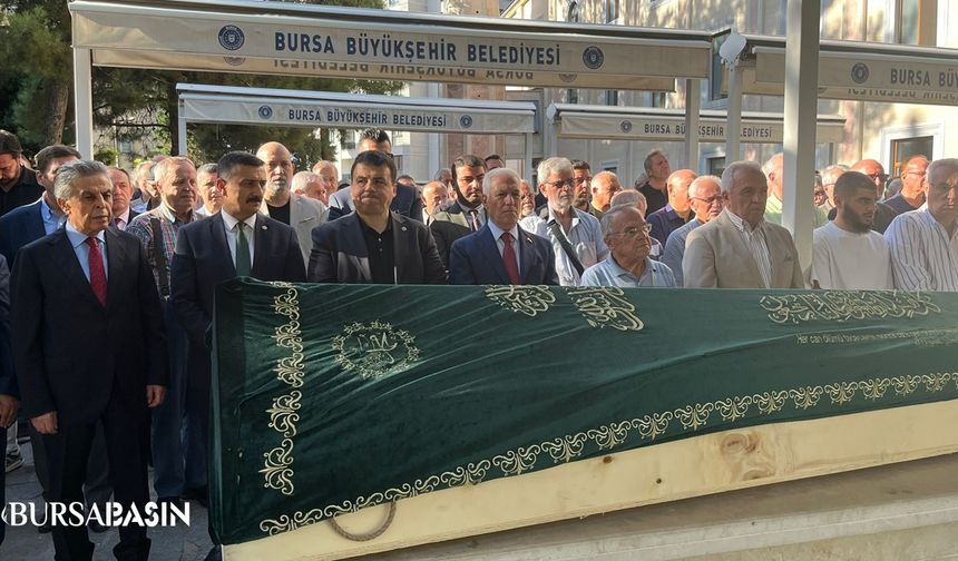 Bursa basınının duayeni Engin Özpınar’a veda