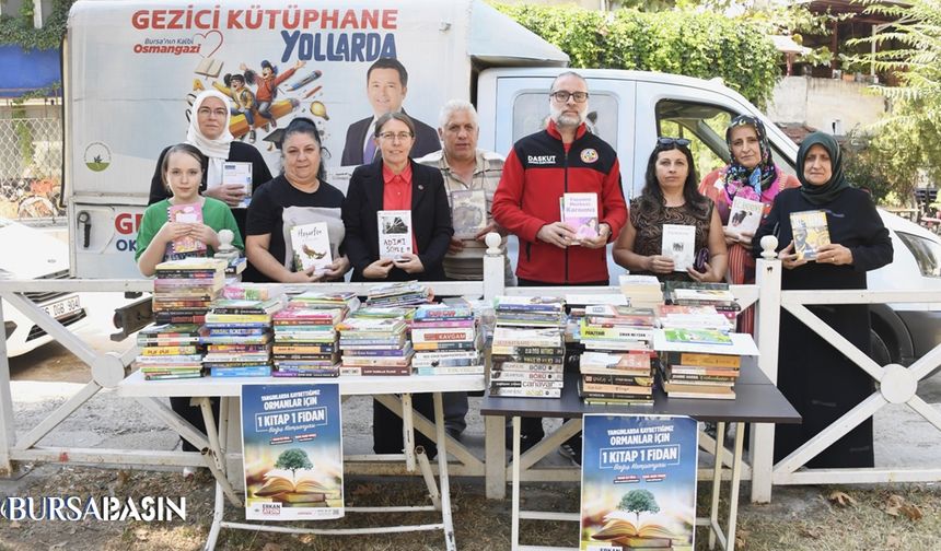 Osmangazi’de kitaplar fidana dönüşüyor