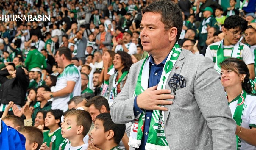 Osmangazili çocuklar tribünde Bursaspor coşkusunu yaşadı
