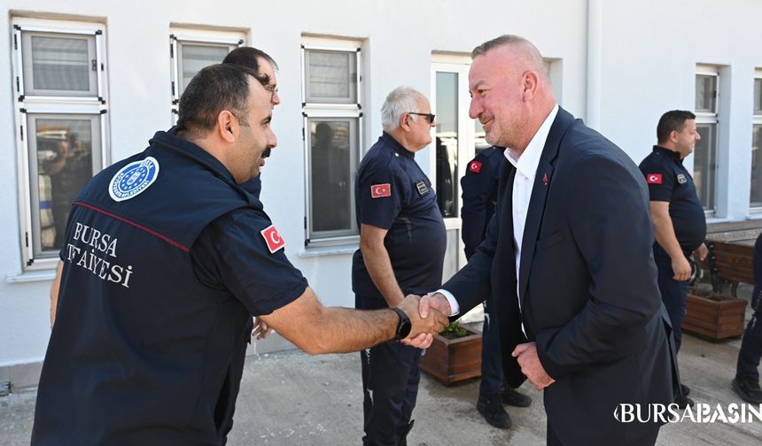 Başkan Karabatı’dan İtfaiyecilik Haftası’nda Ziyaret