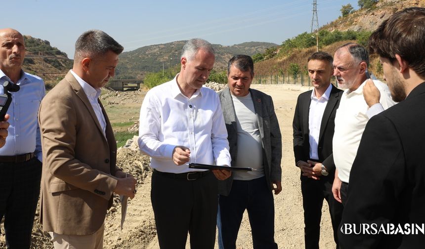 İnegöl’de Hamzabey Kıyı Projesi Başladı