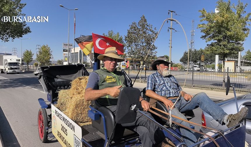Berlin’den Kudüs’e At Arabasıyla Barış Yolculuğu