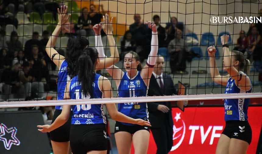 Nilüfer Belediyespor Eker Nefes Kesen Maçta Kazandı
