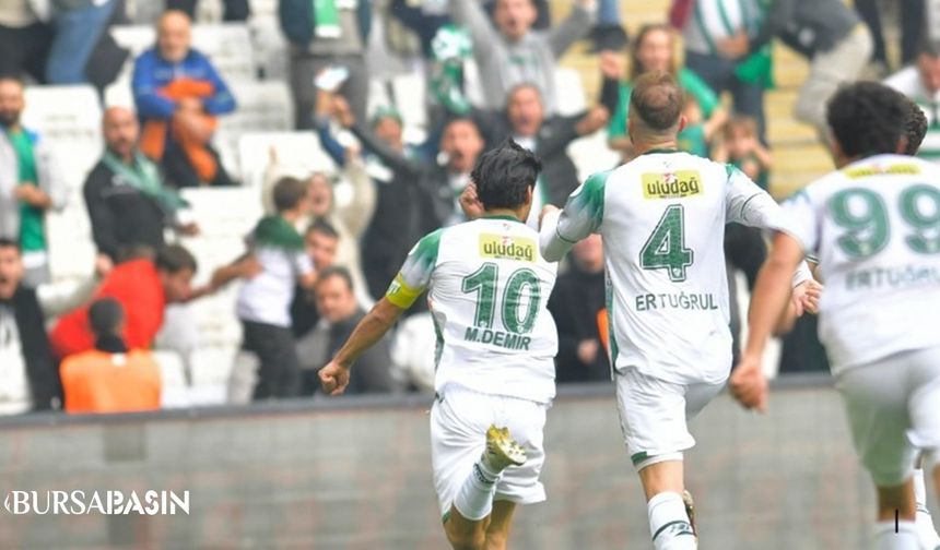 Bursaspor uzatmalarda güldü: 2-1