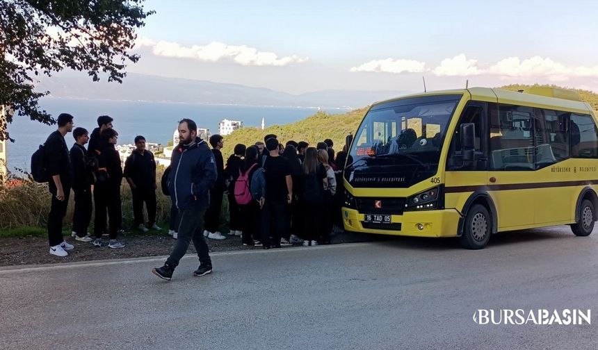 Mudanya’da Öğrenciler Her Gün Tehlikeye Yürüyor