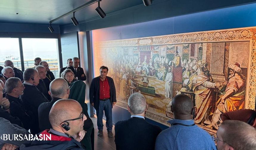 Papa Ziyareti Öncesi Vatikan Heyeti İznik’te İncelemelerde