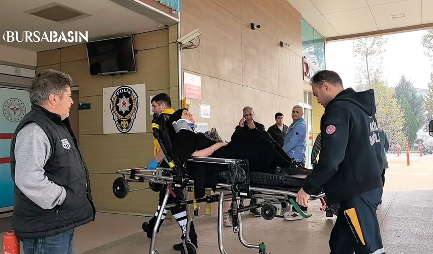 İnegöl’de Direksiyon Eğitimi Kaza İle Bitti