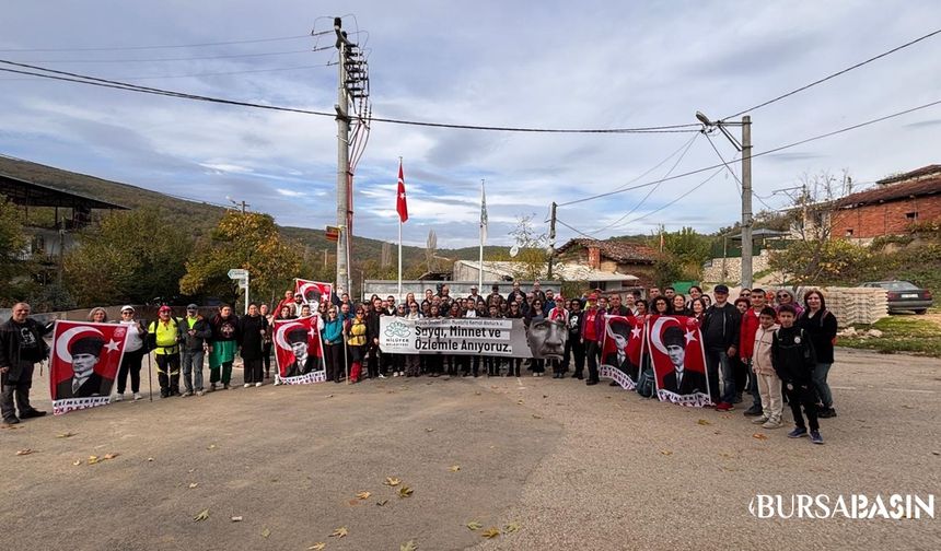 Nilüferliler Ata’nın izinde Mysia yollarında yürüdü