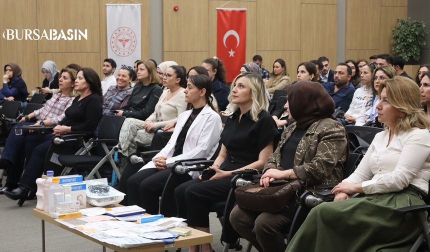 Bursa’da Sağlık Personeline Yanık Tedavisi Eğitimi