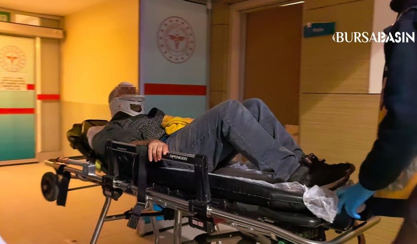 İnegöl’de yolun karşısına geçerken otomobil çarptı